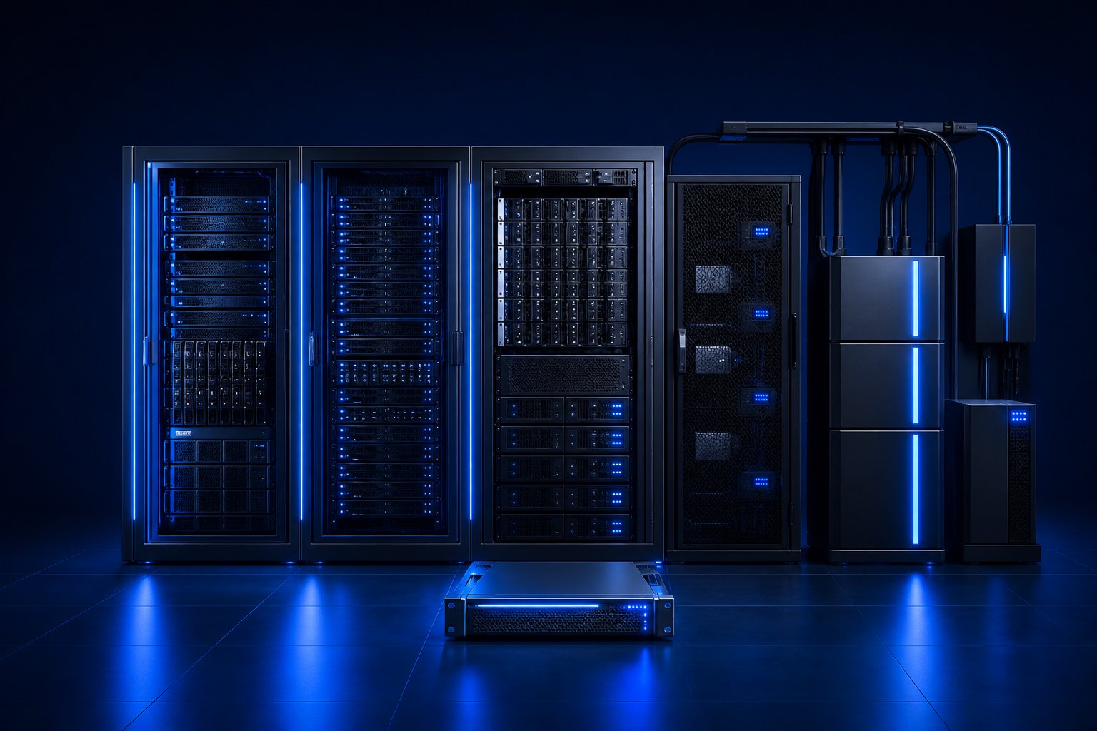 Enterprise data center, storage, and power infrastructure