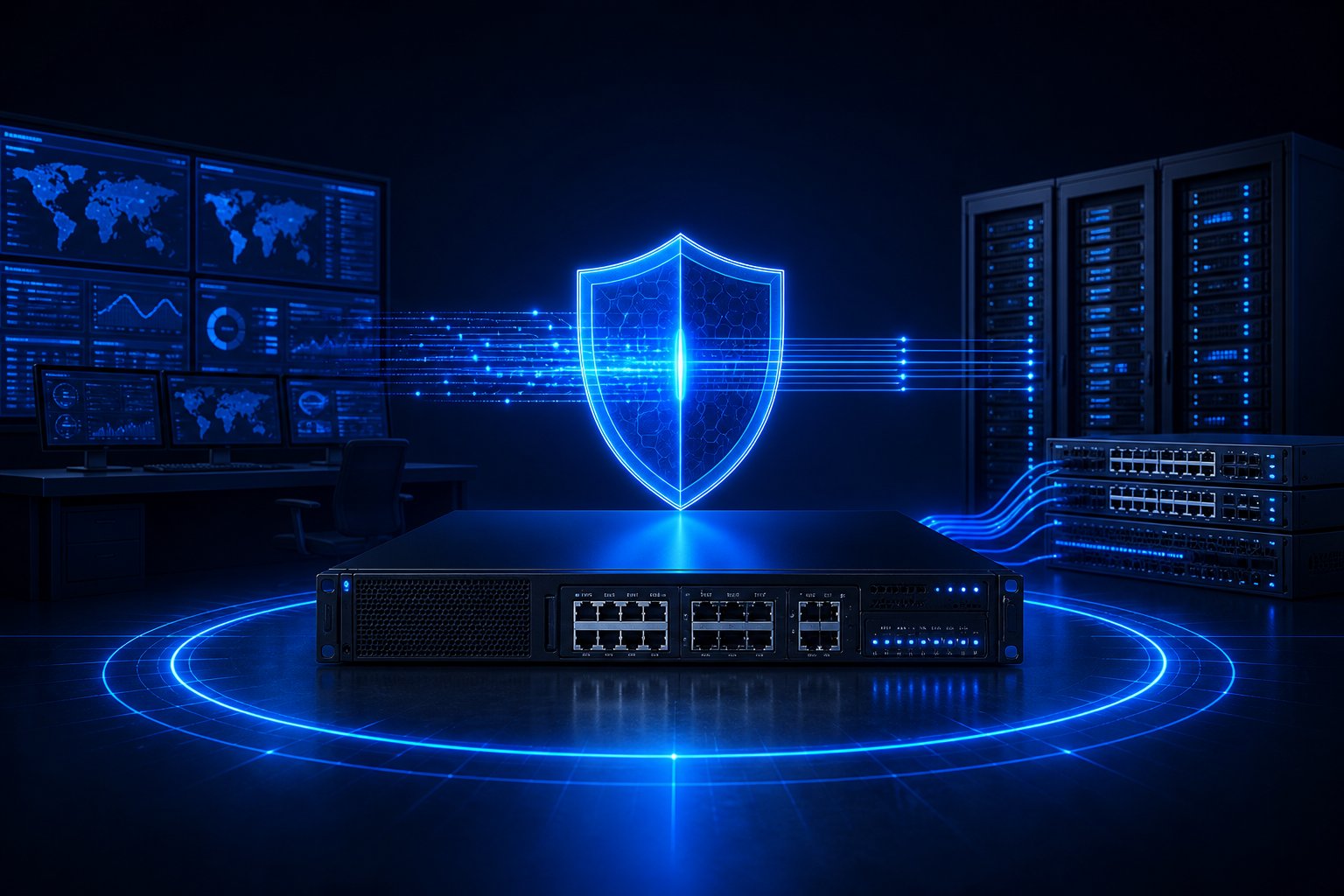 Firewall appliance protecting business networks and data