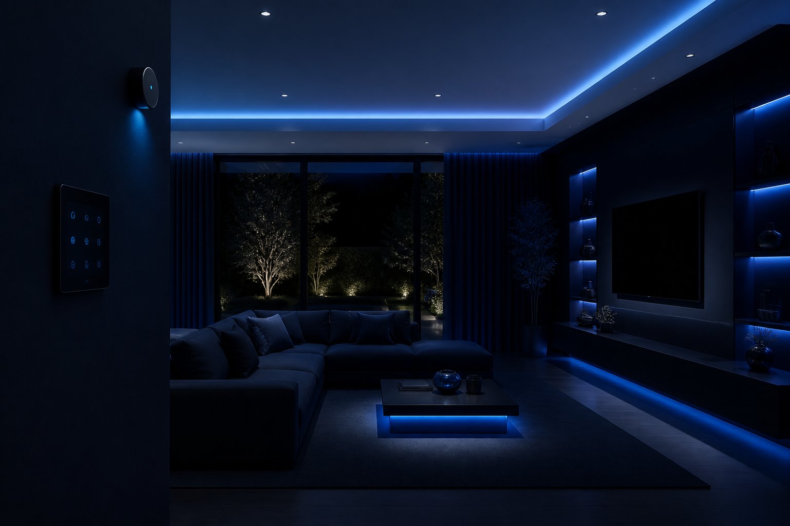 Residential automated lighting and scene control